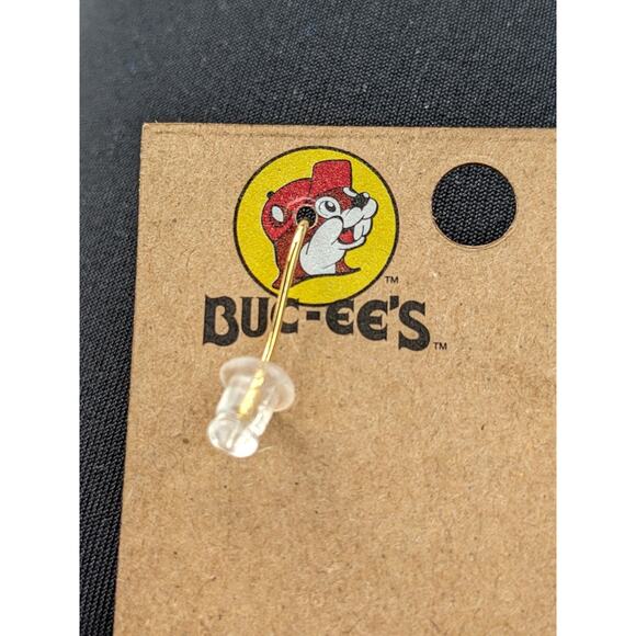 Buc-ee’s Earrings Peace Love Buccees Buc ees Bucees Beaver Jewelry - Picture 3 of 6